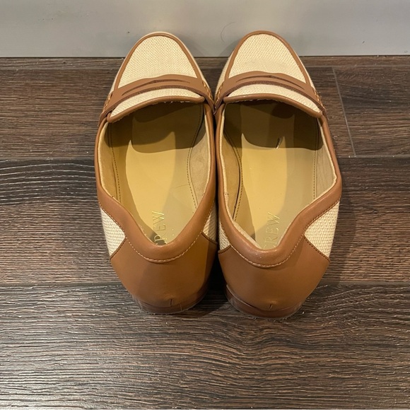 J. Crew Woven Loafers in Natural Raffia 6.5 - Picture 4 of 11